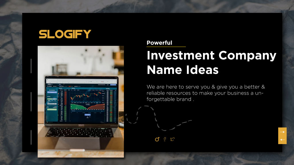 investment company name ideas