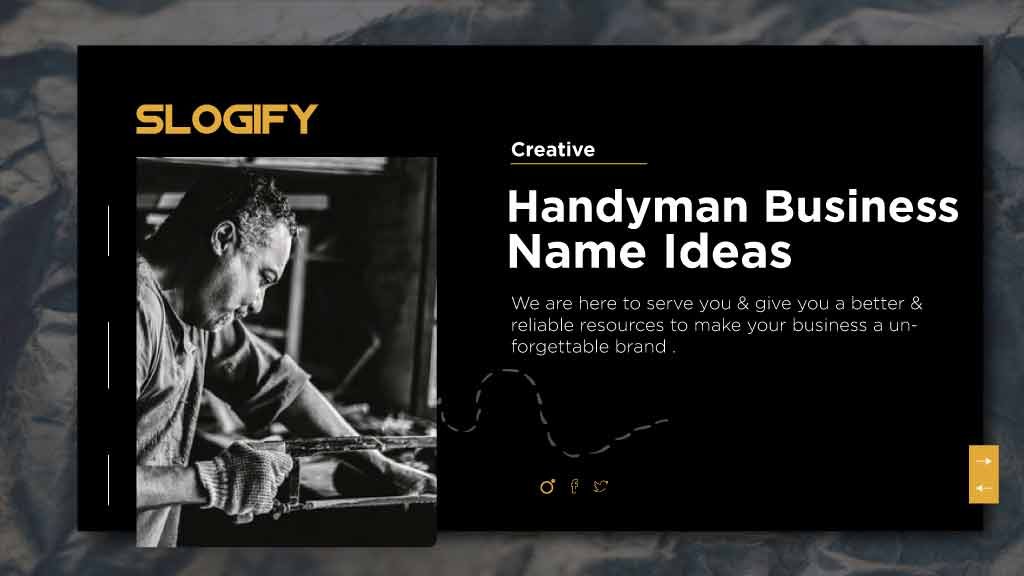 handyman business name ideas