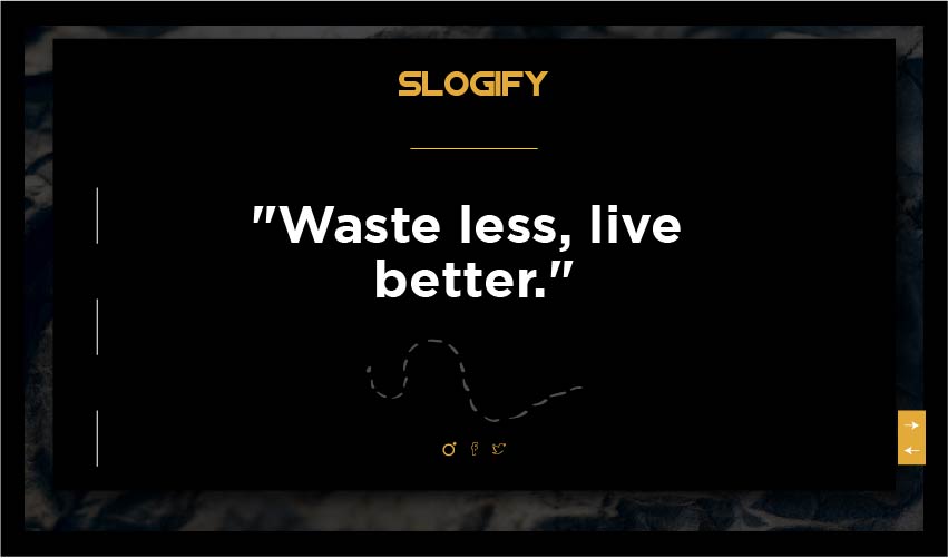 Creative slogan proper waste disposal