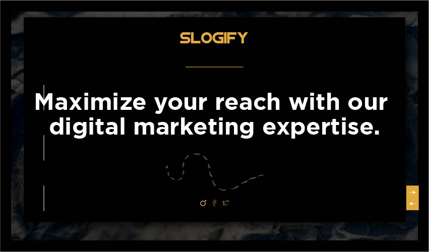 Digital marketing agency sloga