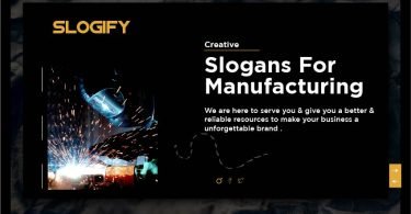 Quality Slogans for Manufacturing