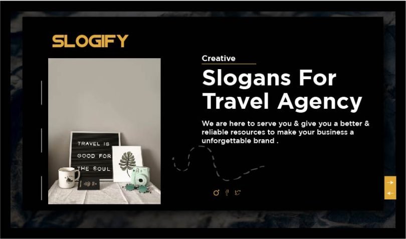 Slogan For Travel Agency