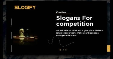 Slogan for Competition