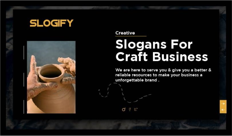 Slogan for Craft Business