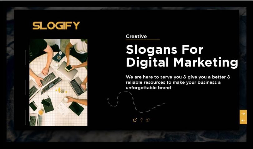 Slogan for Digital Marketing