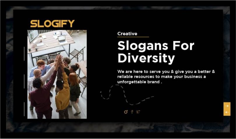 Slogan for Diversity