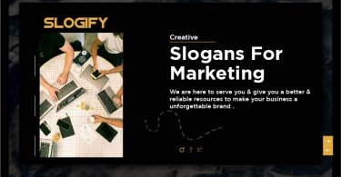 Slogan for Marketing