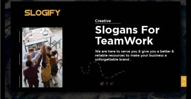 Slogan for Teamwork