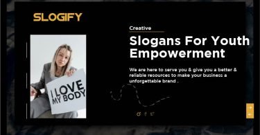 Slogan for Youth Empowerment