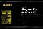 Slogans for Sports Day