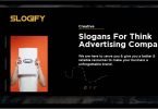 Slogans for advertising company