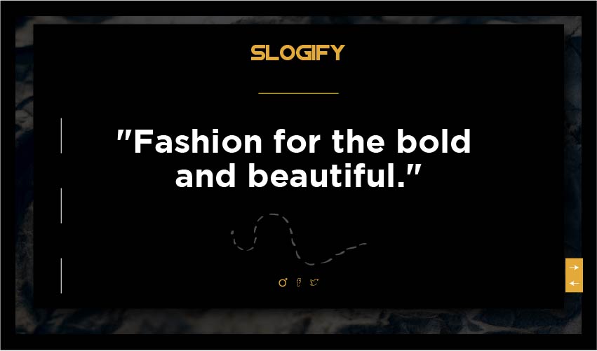 catchy fashion boutique taglines