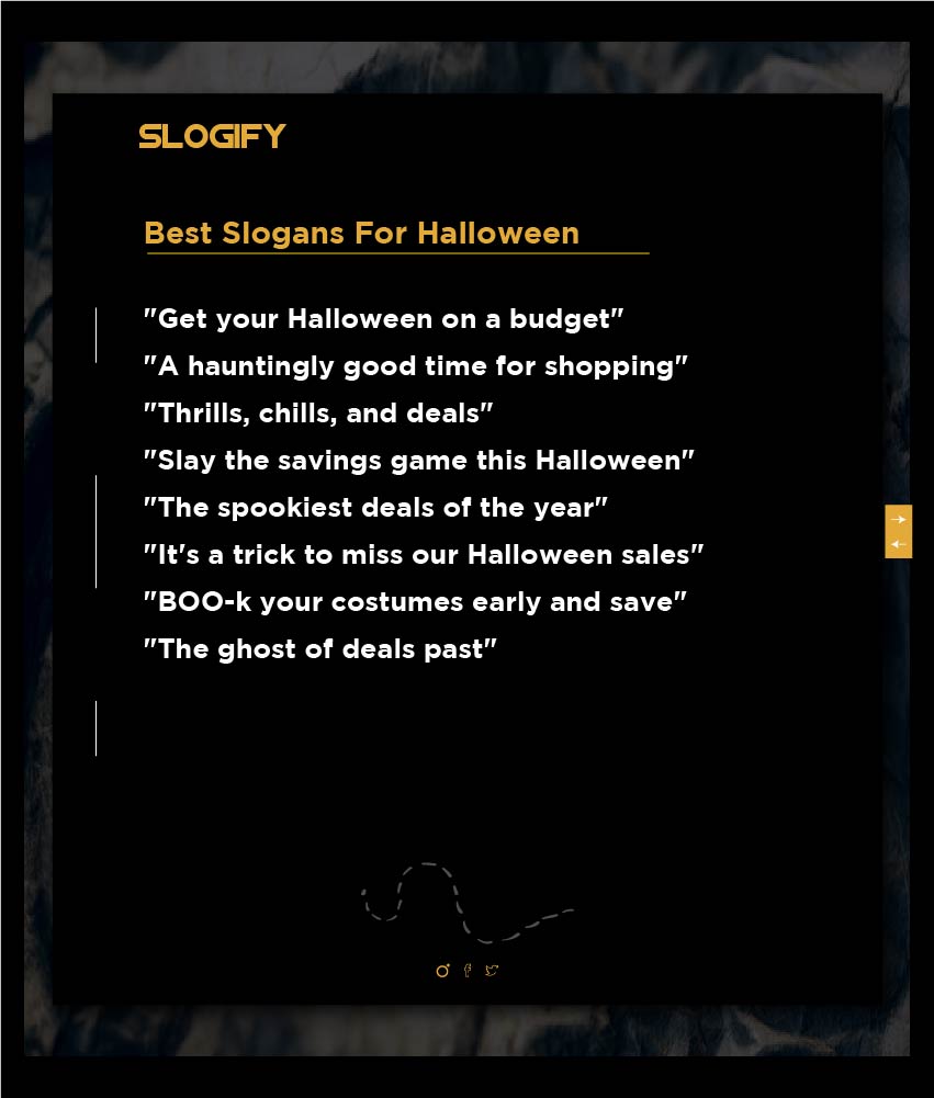 catchy halloween marketing slogans