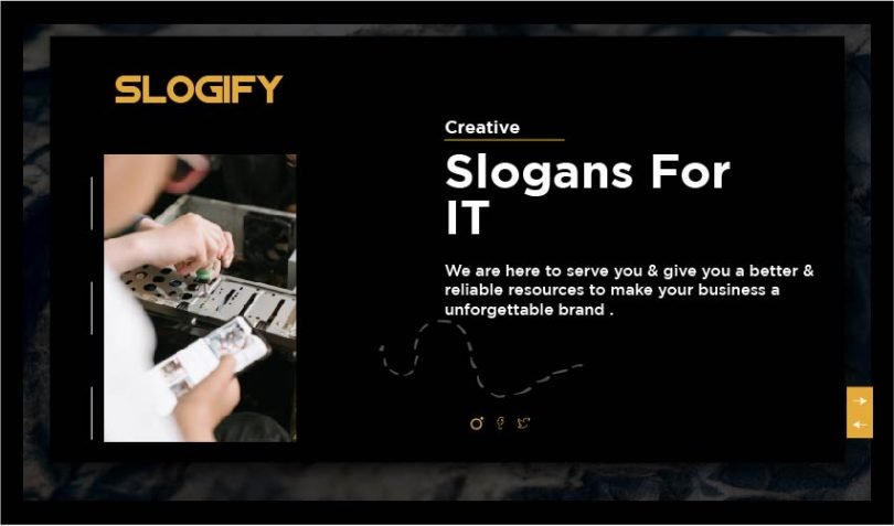 slogan for IT