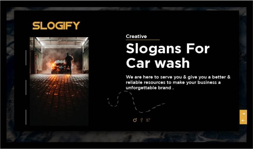 slogan for car wash