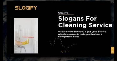 slogan for cleaning services