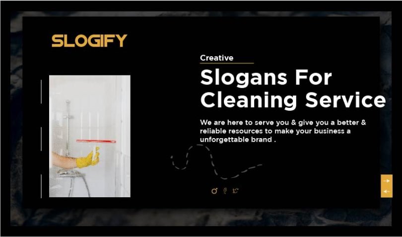 slogan for cleaning services
