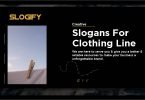 slogan for clothing line
