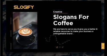 slogan for coffee