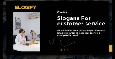 slogan for customer service