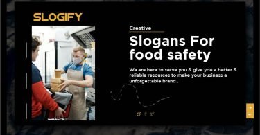 slogan for food safety