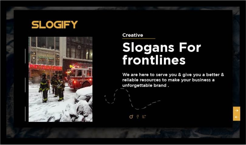 slogan for frontlines