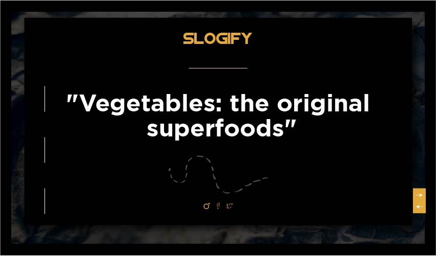 slogan for fruits and vegetables