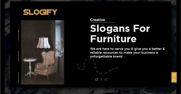 slogan for furniture