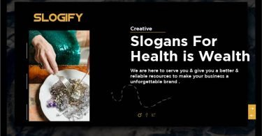 slogan for health is wealth