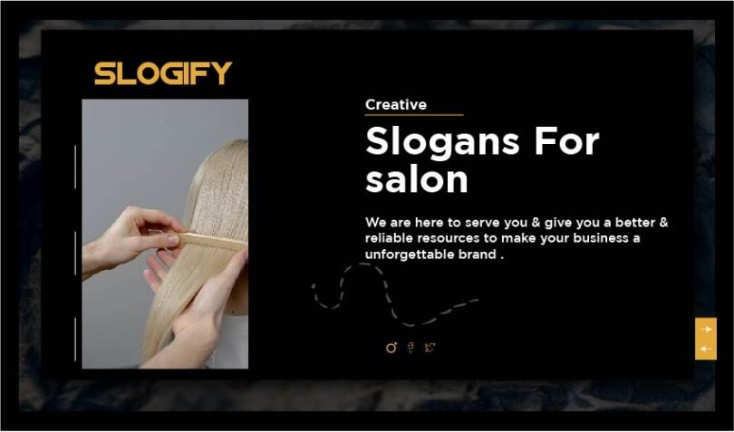 slogan for salon