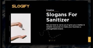 slogan for sanitizer