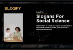 slogan for social science
