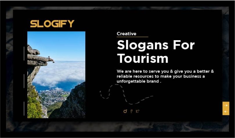 slogan for tourism