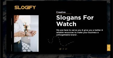 slogan for watch