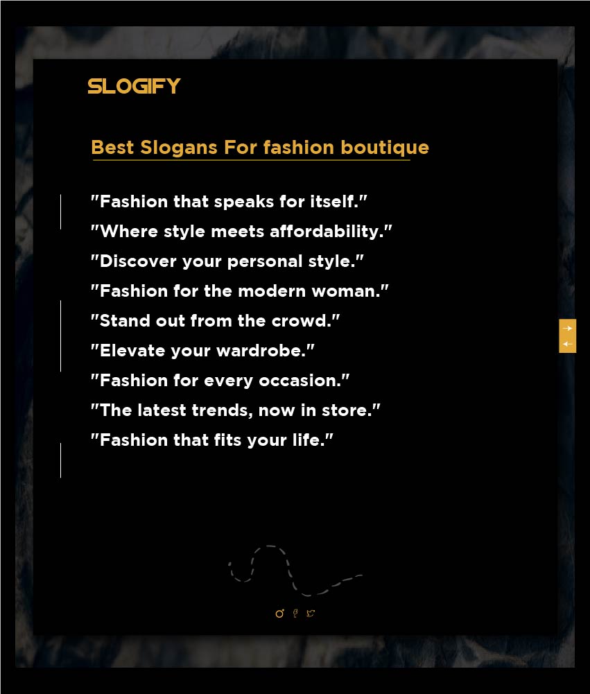 tagline for fashion boutique