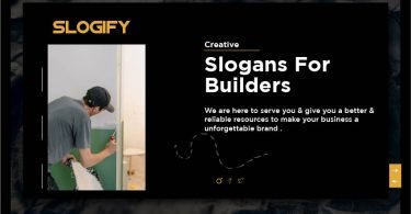 Slogan for Builders