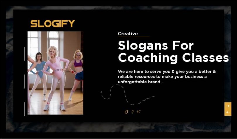 Slogan for Coaching Classes