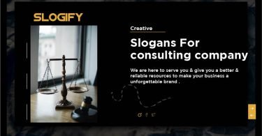 Slogan for Consulting Company