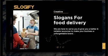 Slogan for Food Delivery