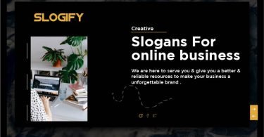 Slogan for Online Business