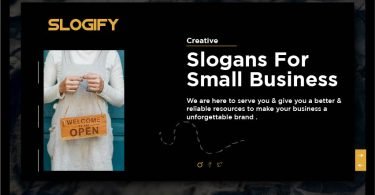 Slogan for Small Business