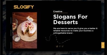 Slogans for Desserts