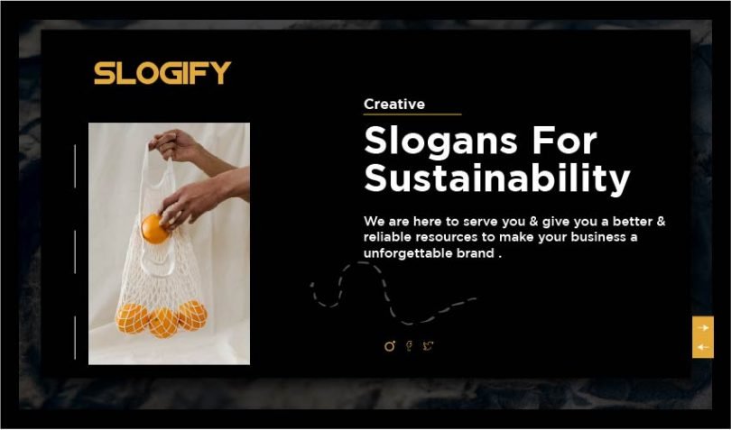 Slogans for Sustainability