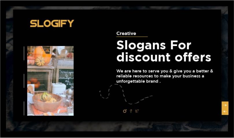 Slogans for discount offers