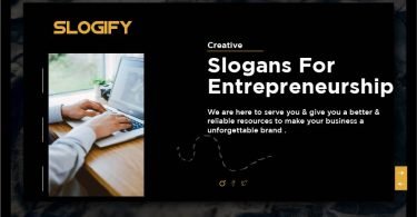 Tagline for Entrepreneurship