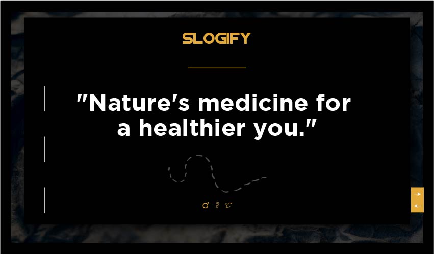 Tagline for medicine