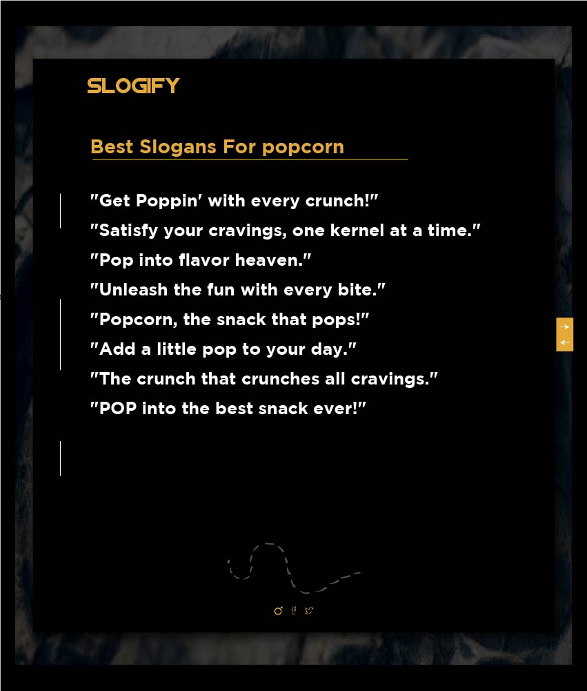 popcorn advertising slogans