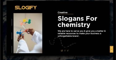 slogan for chemistry