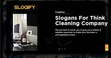 slogan for cleaning company