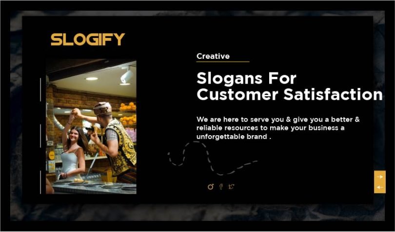 slogan for customer satisfaction